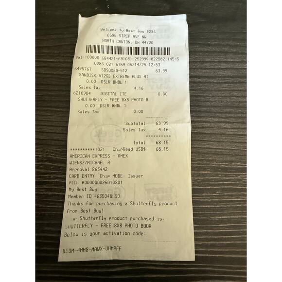 Sandisk 512GB Extreme Plus MicroSD Adapter - Picture 2 of 4